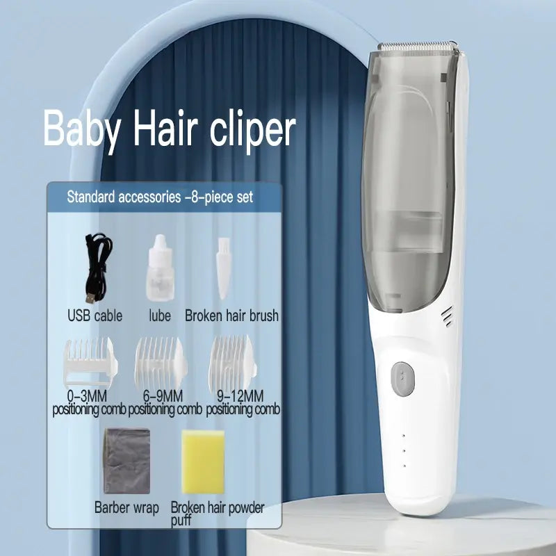 Baby Hair Clipper With Vacuum
